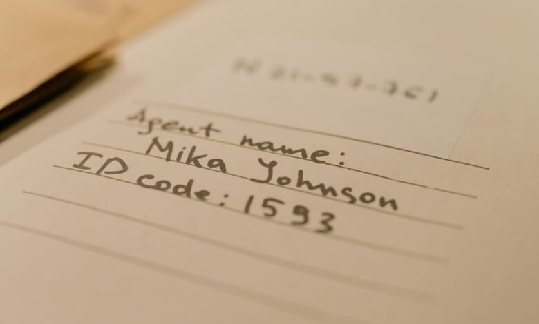 code behind the name