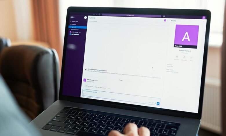 profile and updates shared