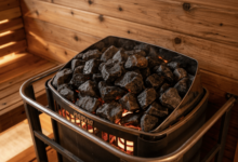 Keeping a Sauna Heater Clean Without Damaging the Wood
