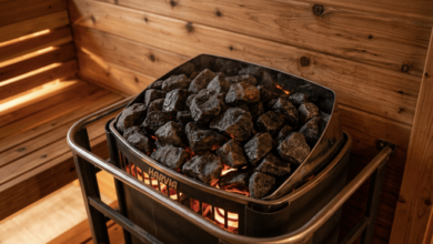 Keeping a Sauna Heater Clean Without Damaging the Wood